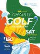 charity golf tournament poster design template