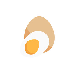 Canvas Print - egg logo icon