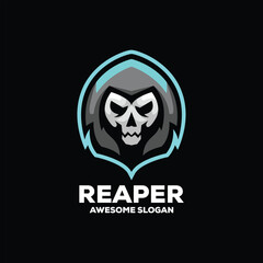 Wall Mural - reaper esport mascot logo desin illustration