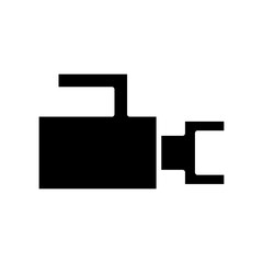 video camera glyph