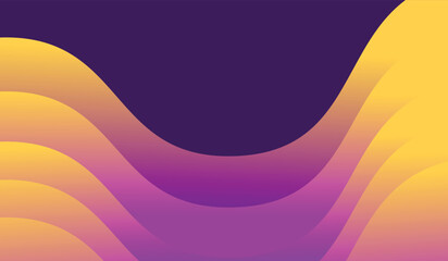 Poster - Gradient purple background modern abstract design