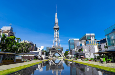 Hisaya Odori Park in Sakae, Nagoya's busiest shopping district