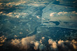Faszinierende Luftaufnahme von Neufundland: Eine Reise durch die Wolken
