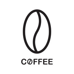 Wall Mural - coffee beans logo