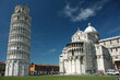 Schiefer Turm von Pisa mit Katedrale