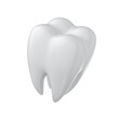 Set of dental premolar teeth 3d models as a concept of dental examination teeth, dental health and hygiene. 3d rendering illustration isolated on white transparent
