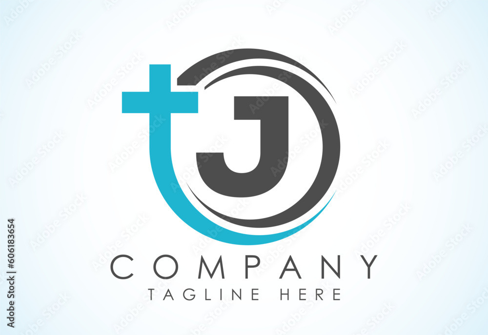 English alphabet J with church logo sign. Christian sign symbols. The ...