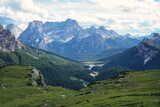 Fototapeta  - Tre Cime Di Lavaredo national park, Italia, Dolomites