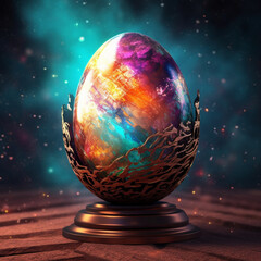 Sticker - Easter egg on stand