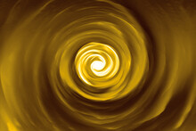 Gold, Yellow Swirl Tsunami Tornado Wave Background