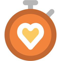 Canvas Print - Modern icon design of heart care 