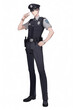© Game Material Store - 警察官の男性キャラクターの全身イラスト(AI generated image)