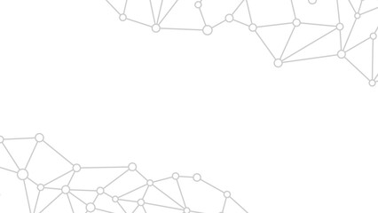 Fototapete - Technology abstract background. Science, technology backdrop. Vector