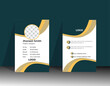 Modern Corporate Id card template design for your company employee.