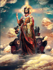 Wall Mural - Son of God Jesus Christ  savior