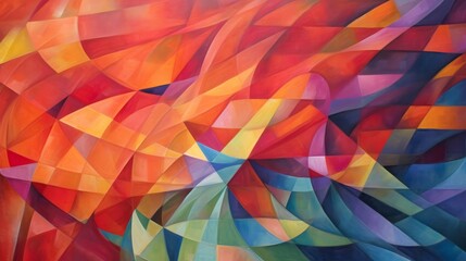 Sticker - modern abstract colorful background wallpaper design. ai generative.