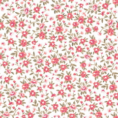 Poster - seamless floral pattern