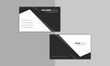 © Sayed - Creative unique, Professional, Luxury, Modern and simple corporate business visiting card design template ideas for personal identity stock illustration