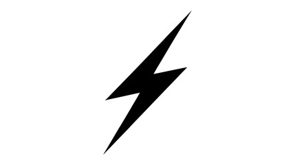 Lightning, electric power vector logo design element. Energy and thunder electricity symbol concep