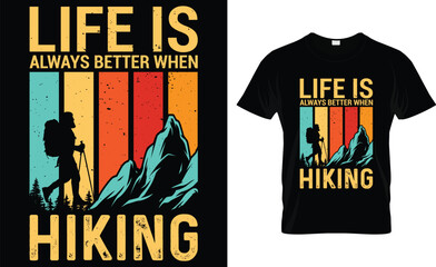 life is always better...T-shirt design
