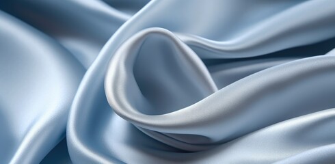 a close up of a blue fabric