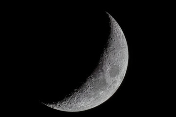 Wall Mural - phases of the moon - waning gibbous
