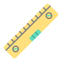 Sticker - Level Tool Flat Icon