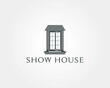 Show House, Home Logo, Luxury Real estate logo
