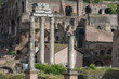 Säulen im Formum Romanum in Rom, Italien