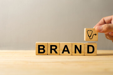 Measuring brand health on a regular basis will help achieve your business goals. A strong and healthy brand will help you find new customers, and increase brand awareness. Check brand health concept.