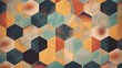 canvas print picture - dekor geometrisch carré würfel design