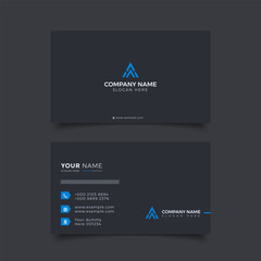 Wall Mural - Professional Elegant Modern Business Card Design Template