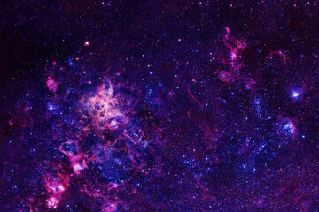 Wall Mural - bright space nebula. elements of this image furnishing nasa.