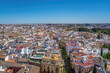 Aerial View of Seville with Calle Mateos Gago - Seville, Andalusia, Spain
