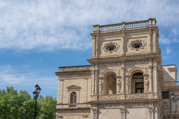 Sticker - Seville City Hall - Seville, Andalusia, Spain