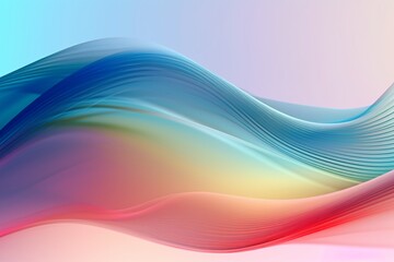 abstract rainbow glasses wave background. Data transfer concept Fantastic wallpaper, Ai Generative