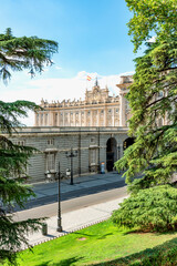 Sticker - Royal Palace of Madrid, Spain