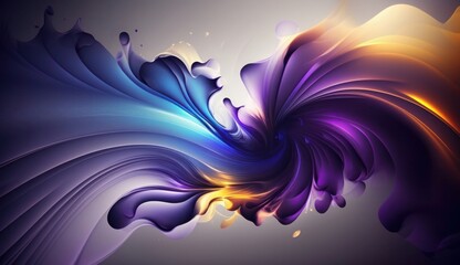 Wall Mural - Abstract light Background, Generative AI