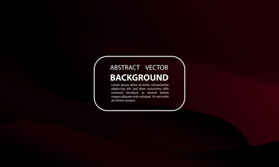 Wall Mural - abstract dark background with framed editable text