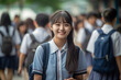 日本の女子生徒のイメージ：AI生成画像