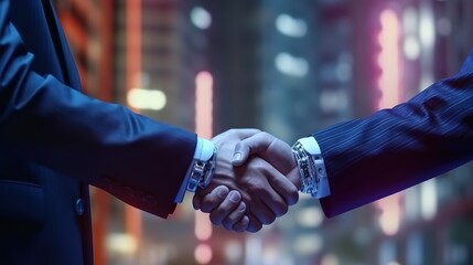 Aufkleber - Manual work with business data analytics, process management using financial charts.Futuristic innovative technologies. Generative AI