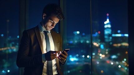 Aufkleber - Manual work with business data analytics, process management using financial charts.Futuristic innovative technologies. Generative AI