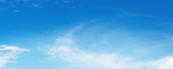 Wall Mural - blue sky with clouds many beautiful white