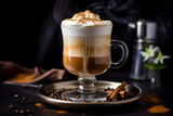 cappuccino with chocolate