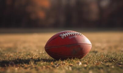 Wall Mural - american football field HD 8K wallpaper Stock Photography Photo Image