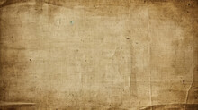 Old Paper Canvas Texture Grunge Background Generative AI