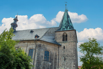 Poster - St. Blasii Church (Kulturkirche St. Blasii) Quedlinburg Saxony-Anhalt Germany