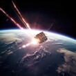 Satellite laser, space warfare