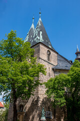 Poster - St. Blasii Church (Kulturkirche St. Blasii) Quedlinburg Saxony-Anhalt Germany