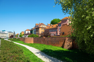 Poster - Ancient barbican in Warsaw